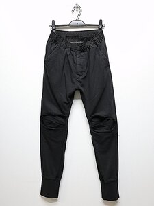 SALE30%OFF/JULIUS・ユリウス/COTTON SWEAT TROUSERS13/BLACK・1