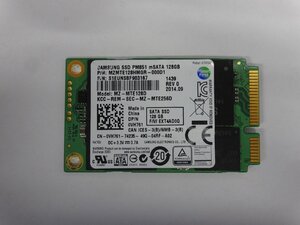 【送料無料】mSATA SSD SAMSUNG 128GB 中古 F20900