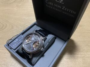 CvZ カール・フォン・ツォイテン CarlvonZeyten ドイツ製 自動巻き腕時計 Kinzig パワーリザーブ CvZ0024GU