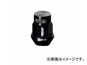 デジキャン アルミレーシングナット ブラック 19HEX袋 P1.25 35mm AN6F3512BK-DC 入数：1セット(20本入) スバル インプレッサWRX STI