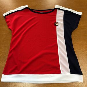 ＊FILA＊VL2336 テニスウェアー 半袖Tシャツゲームシャツ　S ＊