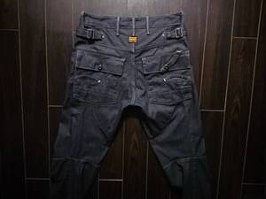 G-STAR RAW♪TRAIL ELWOOD TAPERED♪Italy♪ジースター♪立体裁断♪傑作♪W30 L32♪50278 2787 1241