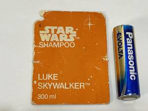 スターウォーズ ルークスカイウォーカー シャンプー ヘッダー タグのみ 1970年代 当時物 STAR WARS SHAMPOO header オールドケナー