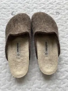 【KIDS】BIRKENSTOCK ウールフェルト スリッパ 29 18.5CM