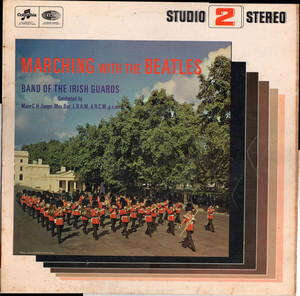 英LP Band Of The Irish Guards Marching With The Beatles TWO125 COLUMBIA /00260