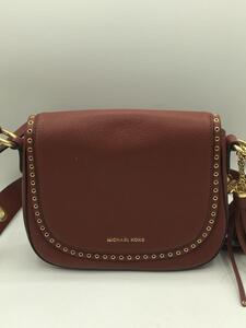 MICHAEL KORS◆ショルダーバッグ/PVC/BRW/30F6ABNM2L