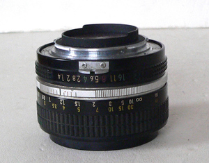 ★ ジャンク品 / Nikon ニコン Nikkor 50mm 1:1.4 3763849 ★