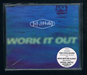 MAXI-SINGLE CD：DEF LEPPARD／WORK IT OUT