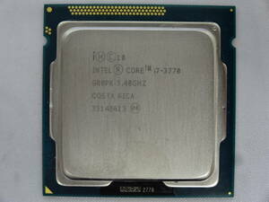 ★Intel /CPU Core i7-3770 3.40GHz 起動確認済み！★