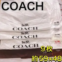 H2454 COACH コーチ　大　特大　保存袋　袋　収納　まとめ　バッグ　大量