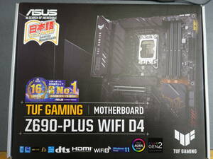 ASUS製 ATXマザーボード TUF GAMING Z690-PLUS D4 LGA1700