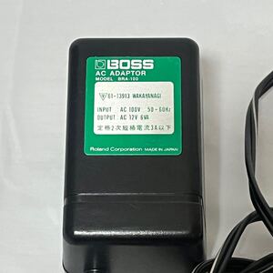 BOSS BRA-100 12V ACアダプター　電源アダプター