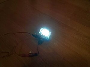 LEDナンバー灯球 新旧ギガ・フォワード 6097タイプ専用 高輝度LED 8.000mcd 7発使用 24V用 送料無料（定形外郵便）