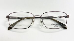 qob.Z8301　ALL-TITAN　GIANNI VALENTINO　ジャンニ・バレンチノ　メガネ　GV-221　54□16-140　フレームのみ　ダークパープル