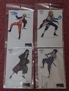 ジャンプフェスタ2024 コスパ NARUTO 描き下ろしアクリルスタンド うずまきナルト 波風ミナト うちはサスケ うちはイタチ