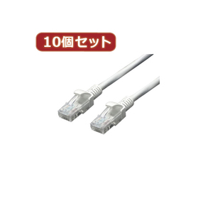 変換名人 10個セット LANケーブル CAT5 30m LAN5-CA3000X10 /l