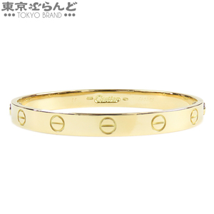 101761972 カルティエ CARTIER ラブブレス イエローゴールド K18YG 16 バングル レディース 仕上済