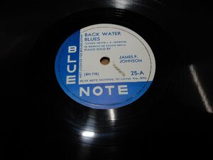 Collection放出企画☆SP78☆BLUE NOTE☆25-A:BACK WATER BLUES☆25-B:CAROLINA BALMO☆JAMES & JOHNSON☆767 Laxingt.Ave.NYC☆12in☆管161