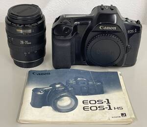 205 Canon EOS-1 Canon ZOOM EF 28-70mm 1:3.5-4.5 Ⅱ 動作未確認 取扱説明書付き 中古品 現状品 簡易包装で発送