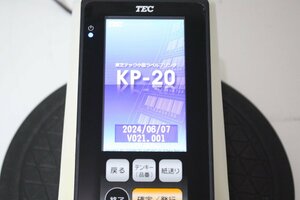 F5425【印字OK!現状品】印字OK！TEC/東芝テック ラベルプリンター（KP-20-AC2-R) ACなし