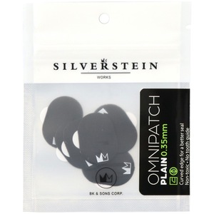 SILVERSTEIN シルバースタイン OP02B OMNIPATCH マウスピースパッチ ブラック 6枚入り