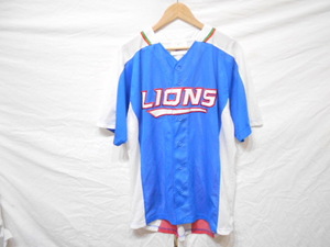 NPB 埼玉 西武ライオンズ 2007 サマー メッシュ ユニフォーム 応援 LIONS