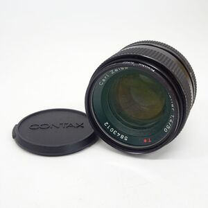 tyom 6826-1 542 現状品 CONTAX コンタックス 一眼カメラ用レンズ Carl Zeiss Planar カールツァイス プラナー 50mm F1.4 プロテクター付き