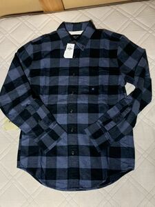 【新品】Abercrombie&Fitch フランネル　長袖シャツ　XS