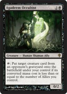 MTG　【Foil】 アガディームの密教信者　在庫英1枚まで　ホイル　ワールドウェイク WWK　★他多数出品中