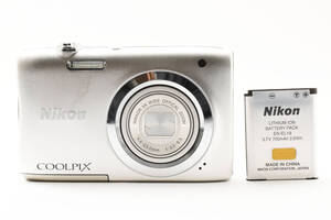 ★外観良好★ Nikon COOLPIX A100 シルバー　コンパクトデジタルカメラ ニコン クールピックス #0827