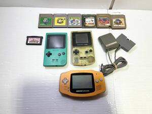 ◎1円〜Nintendo ゲームボーイアドバンス ゲームボーイカラー ゲームボーイポケット ソフトまとめて 動作未確認 ジャンク扱い ポケモン ◎