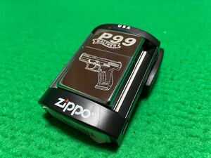 ZIPPO ワルサー P99 オイルライター 未使用 美品 希少 ジッポ Walther 007 ノワール カウボーイビバップ Rail wars ミリタリー P38 PPK GSP