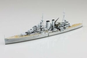 ★予約品★アオシマ 1/700 ウォーターライン No.807 英国海軍 重巡洋艦 エクセタ－ 2024年12月発売予定