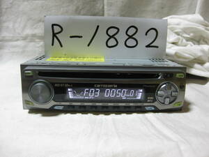 R-1882　SUZUKI スズキ 純正オプション Carrozzeria カロッツェリア DEH-030　MP3 1Dサイズ CDデッキ 補償付