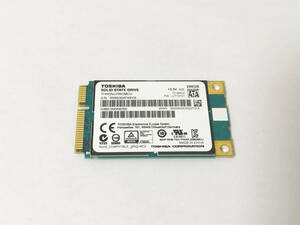 TOSHIBA 256GB mSATA SSD MLC THNSNJ256GMCU 動作確認済 【 使用時間 指定不可 】