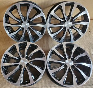 ◎A2445 ☆アルミ ホイール 単体 4本■BRIDGESTONE Balminum■16x6J PCD 100 x 4H +45■16インチ■アクア　アレックス　カローラフィールダ