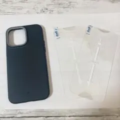 iPhone 14 Pro Max 用 ケース 強化ガラスフィルム付