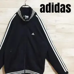 ✨adidas アディダス 長袖 3ライン ジャージ トラックジャケット M✨