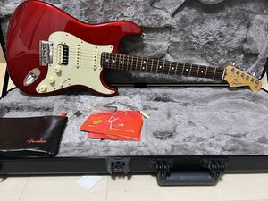 Fender American professional candy apple red 赤　ストラトキャスター エレキギター USA