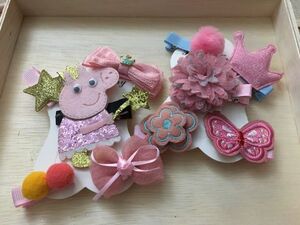 新品⑧かわいいヘアピンセット☆送料無料☆限定1　　卒園式　卒業式　発表会　パーティ　　ポイント消化