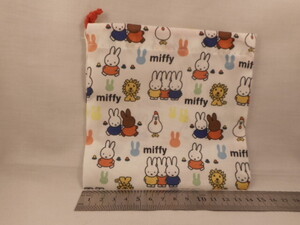 【即決、送料140円】ミッフィー 巾着【71740】可愛い miffy 小物 巾着袋