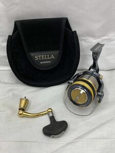 SHIMANO シマノ STELLA ステラ 4000XG 4000S スピニングリール 釣具 フィッシング レジャー 保存袋付 動作未確認　①