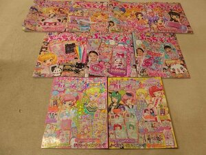 0741034h【児童雑誌 まとめて ちゃお！増刊 ぷっちぐみ 9冊組】20.5×26cm程度/中古本/プリ☆チャン プリラバ アイカツ