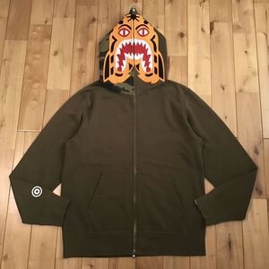 タイガー パーカー Mサイズ オリーブ a bathing ape BAPE camo tiger full zip hoodie エイプ ベイプ アベイシングエイプ 迷彩 gi276