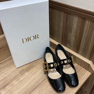 激レア Christian Dior クリスチャンディオール 靴 パンプス 小物 ストラップパンプス レディース 箱 おしゃれ ファッション