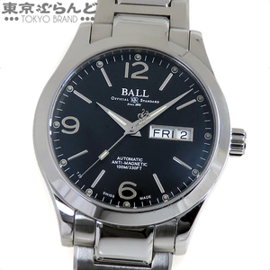 101765368 1円 ボールウォッチ BALLWATCH エンジニア3 オハイオ デイデイト NM9126C-S14J-BK ブラック SS 箱付き 腕時計 メンズ 自動巻