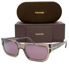 新品 TOM FORD トムフォード サングラス TF1075 クリアグレー