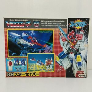 mP863c [当時物] 当時物 タカラ トランスフォーマー V ビクトリー C-324 ブレインマスター スターセイバー | K