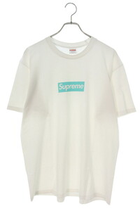 シュプリーム Tシャツ ティファニー 21AW Box Logo Tee サイズ:L ボックスロゴTシャツ 中古 HJ12