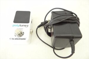 ▼ tc electronic poly tune2 チューナー 中古 現状品 241105H3088